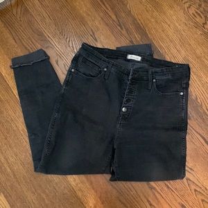 Black skinny jeans - Madewell